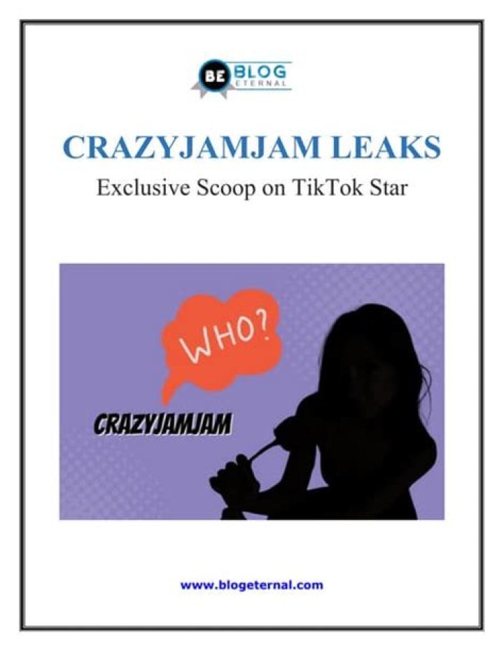 Discover The Curious Case Of "Crazy Jam Jam Of Leak"